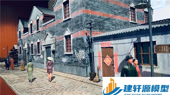 河间中共四大纪念馆微缩