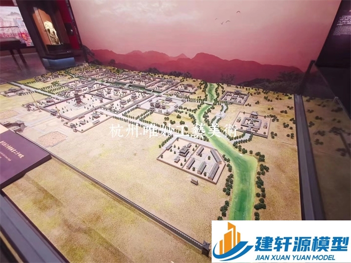 河间微缩模型法门寺